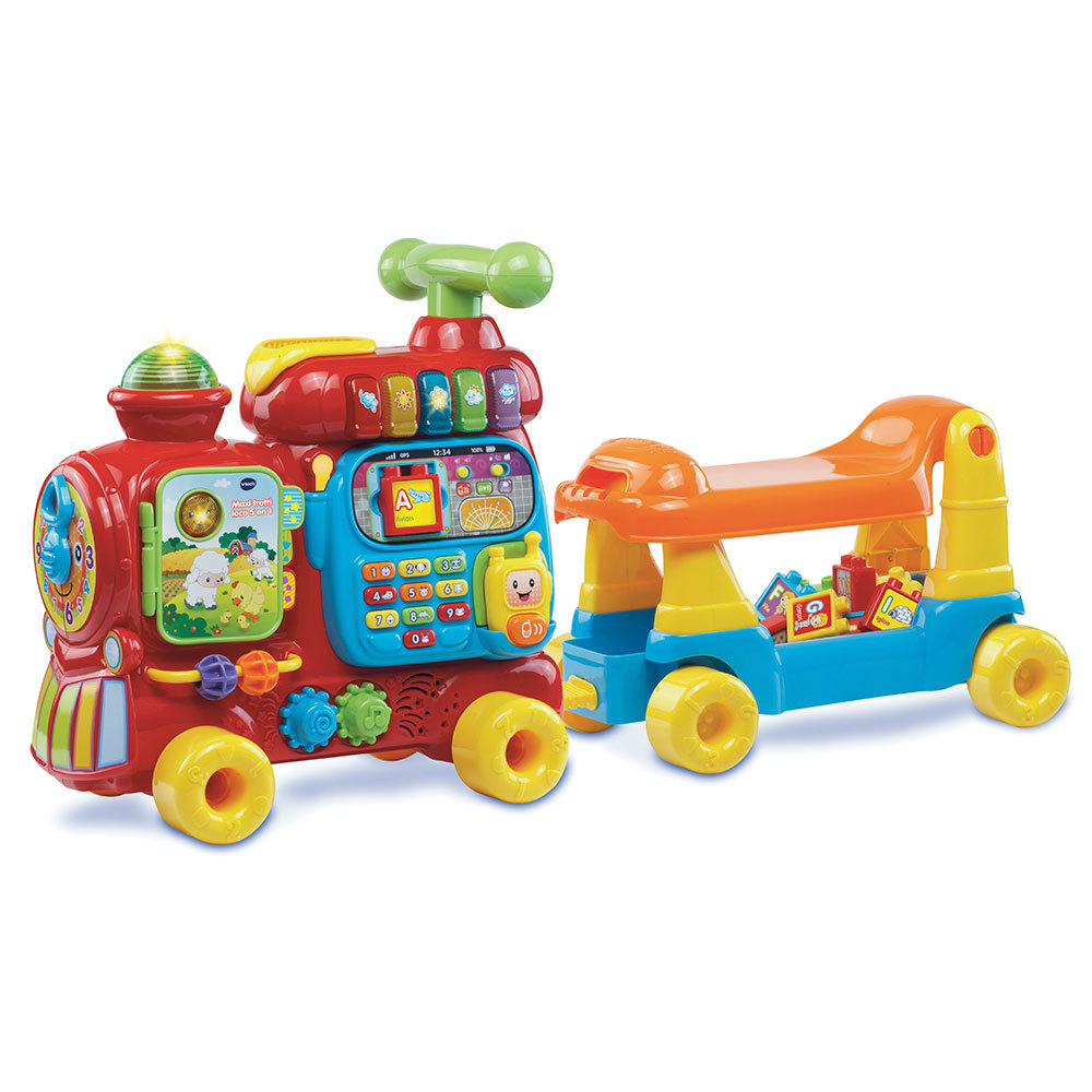 Maxi Trotti Loco 5 En 1 Porteur Enfant Interactif Vtech Maxi Trotti Loco 5 En 1 Porteur Enfant Interactif Vtech