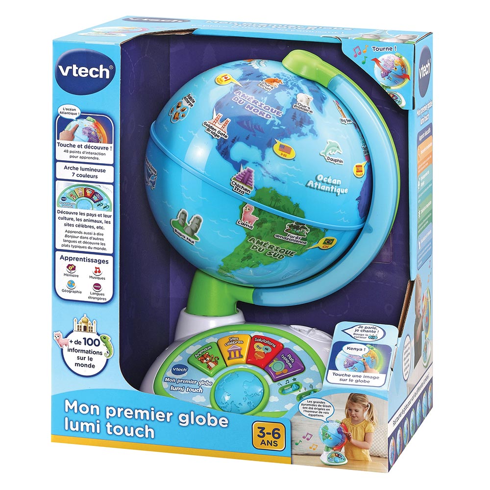 Mon Premier Globe Lumi touch VTECH - Dès 3 ans 