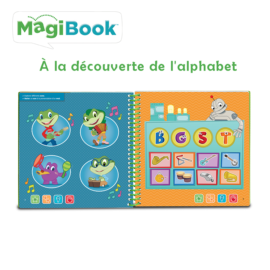 Livre éducatif alphabet - Livre Magibook - VTech