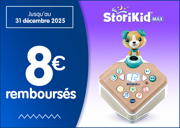 Conteur d'histoire StoriKid Pocket (rose) VTECH : le jouet à Prix Carrefour