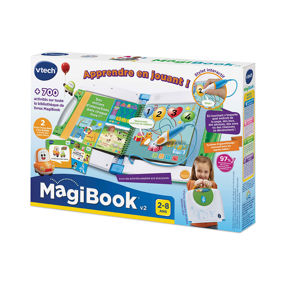 Livre interactif évolutif Magibook v2 pour enfant