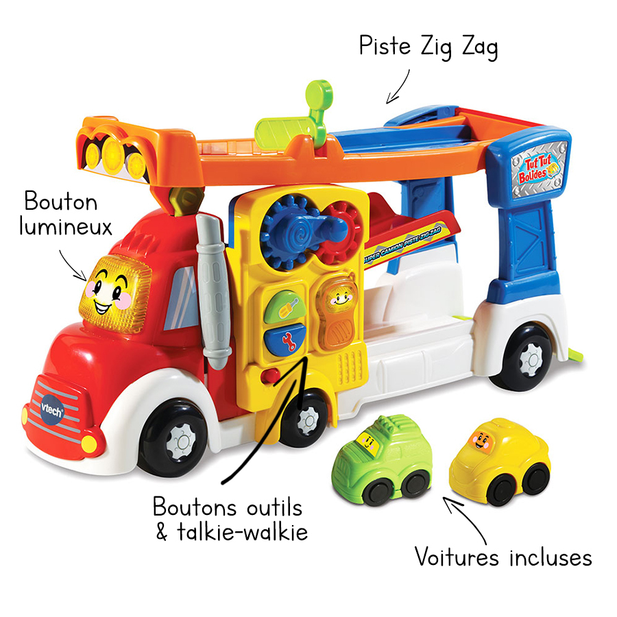 Super Camion Piste Tut Tut Bolides Jouet Camion Bebe Vtech Super Camion Piste Tut Tut Bolides Jouet Camion Bebe Vtech