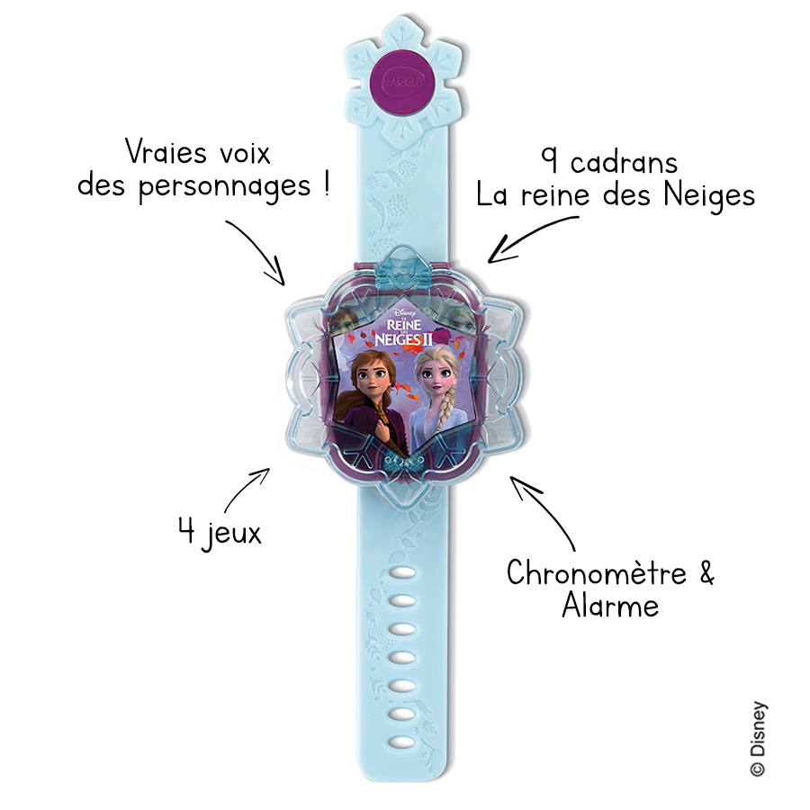 Montre Reine des neiges Mercier : King Jouet, Bijoux & montres