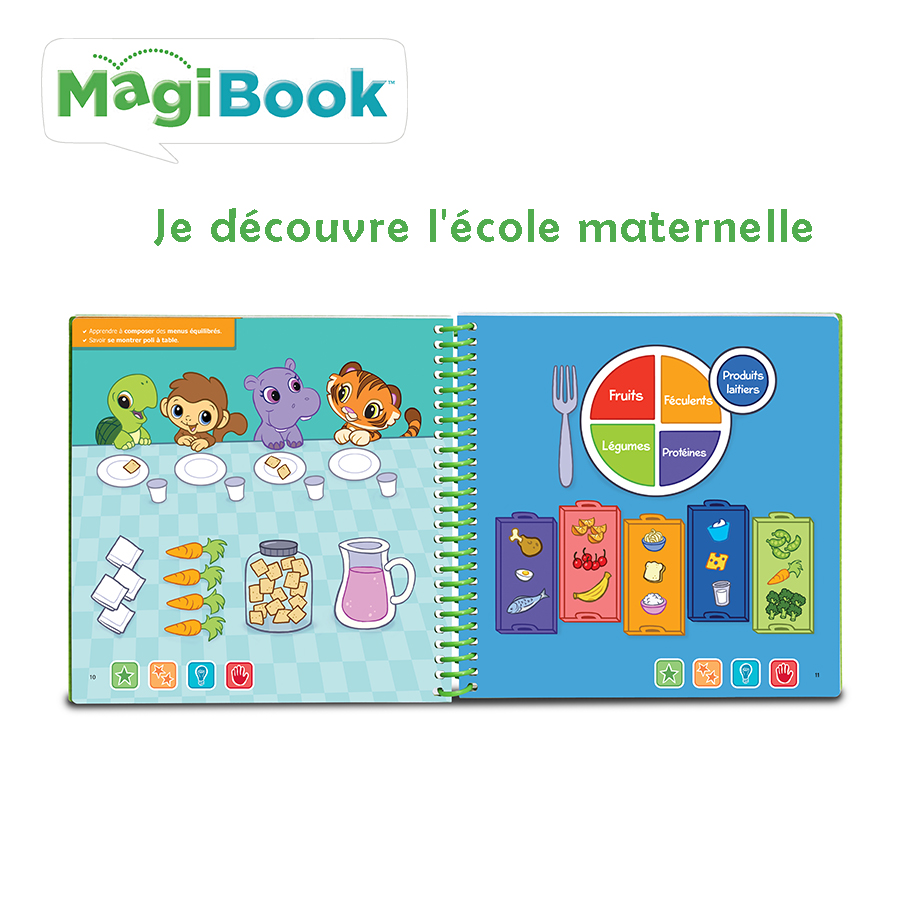 Livre éducatif école maternelle - Livre Magibook - VTech