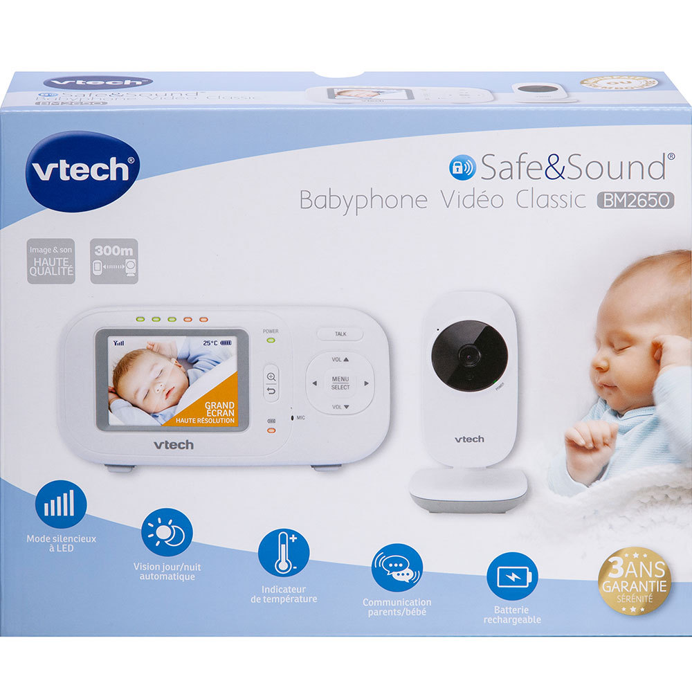 Safe Sound Babyphone Video Classic Bm 2650 Babyphone De Vtech Safe Sound Babyphone Video Classic Bm 2650 Babyphone De Vtech