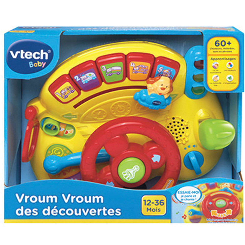 Vtech - VTech Baby - Jouet musical volant vroum vroum