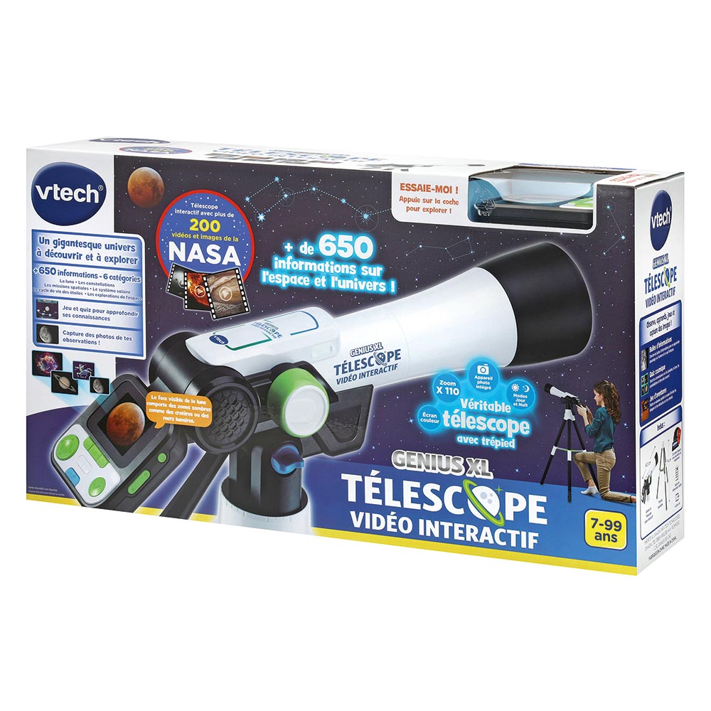 VTech Télescope vidéo interactif - Télescope numérique