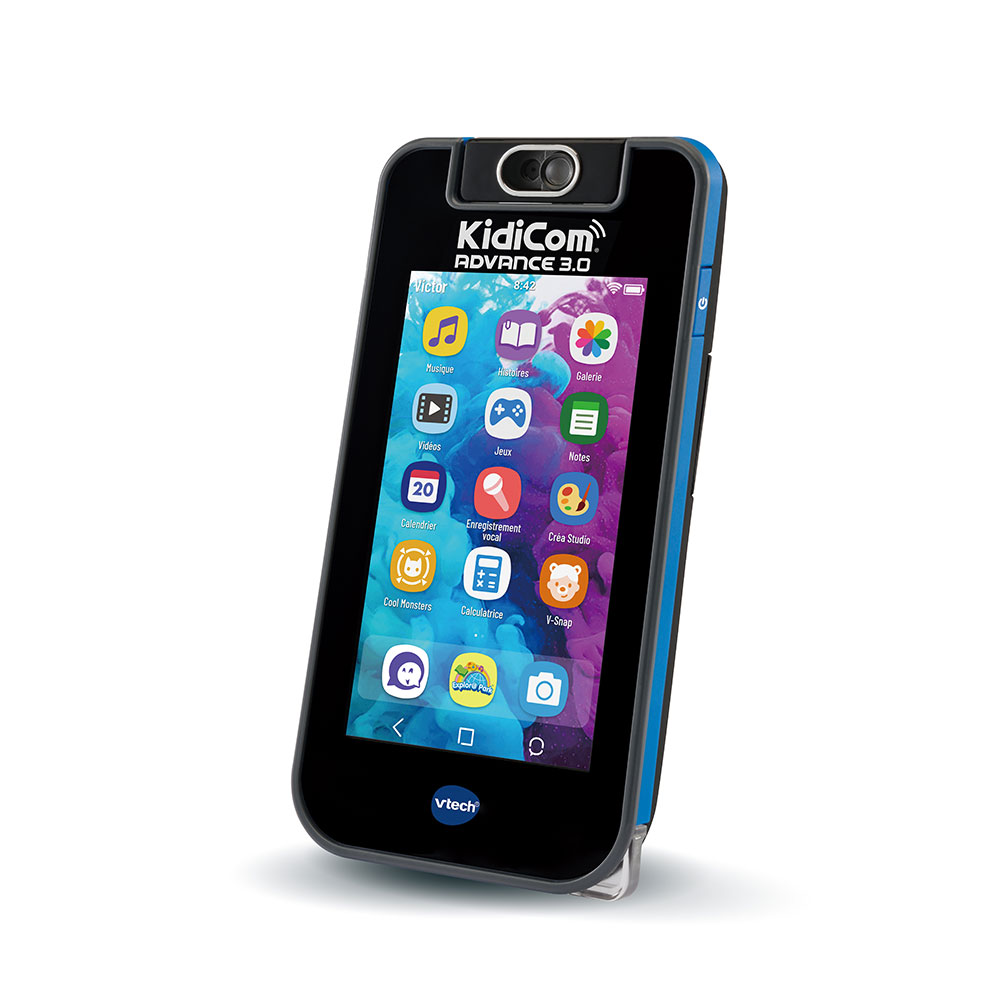 KidiCom Advance 3.0 noir VTECH - Dès 6 ans 