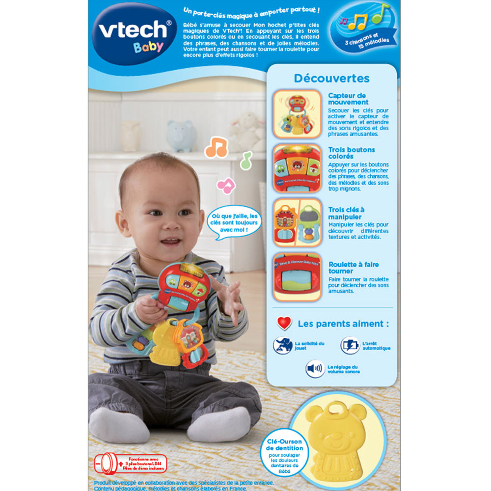Mon Hochet P Tites Cles Magiques Hochet Musical Bebe Vtech Baby Mon Hochet P Tites Cles Magiques Hochet Musical Bebe Vtech Baby