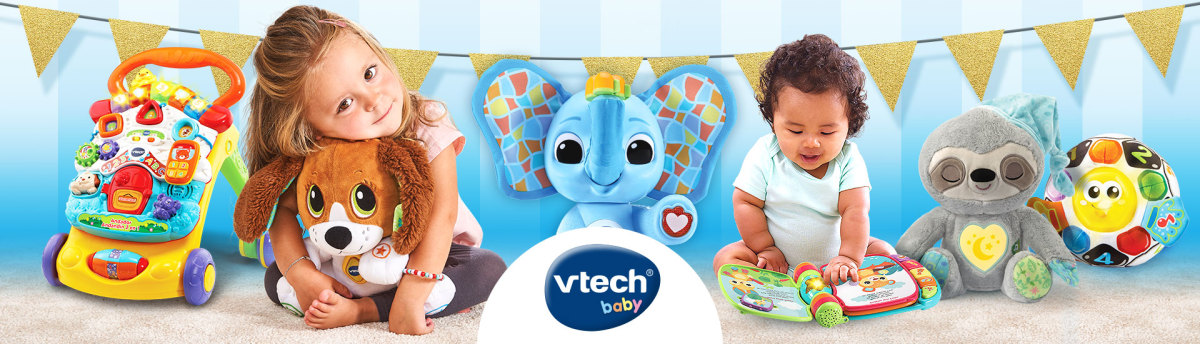 VTech Baby - Juguetes interactivos pensados para estimular los sentidos del bebé desde su nacimiento.