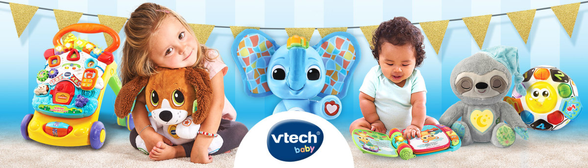 VTech Baby - Juguetes interactivos pensados para estimular los sentidos del  bebé desde su nacimiento.