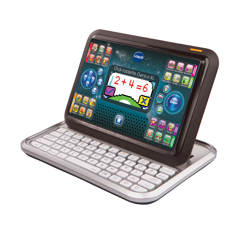 VTECH - Genius XL Color - Tablette Éducative Enfant - Noire