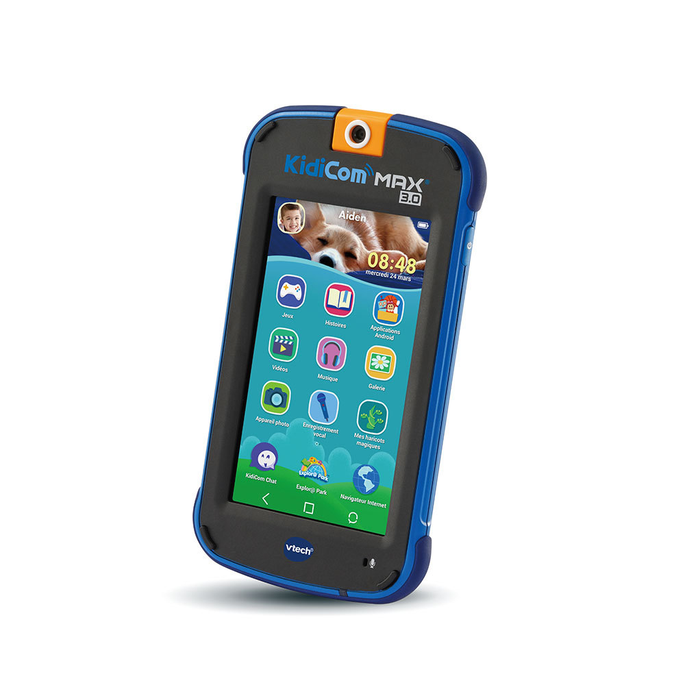 Téléphone Portable enfant - KidiCom Max Bleu