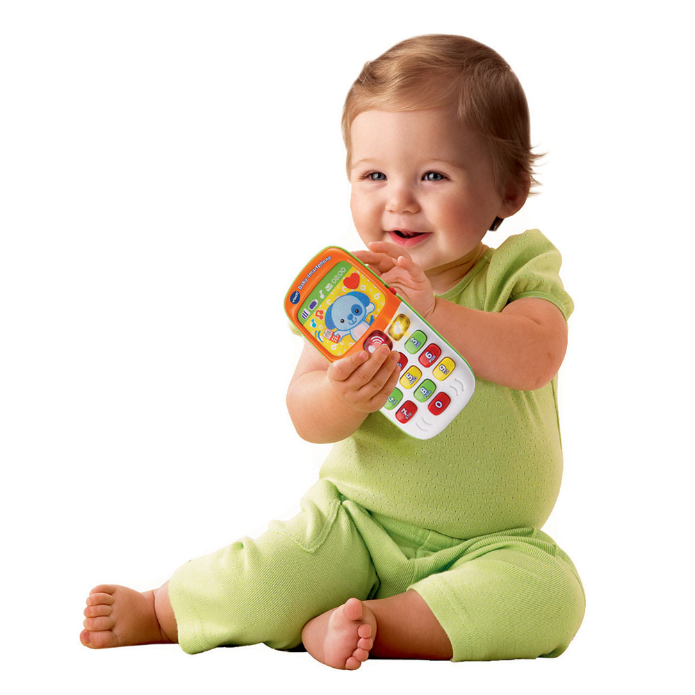 Vtech baby - baby smartphone bilingue rose, jouets 1er age