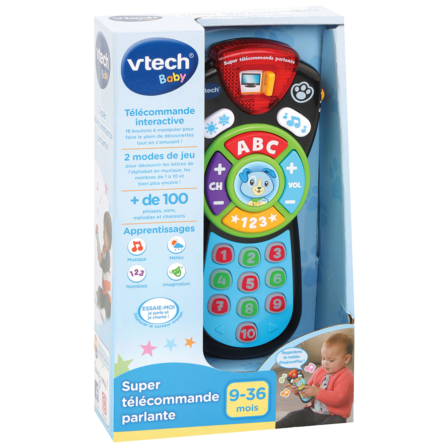Super télécommande parlante - Télécommande bébé - VTech