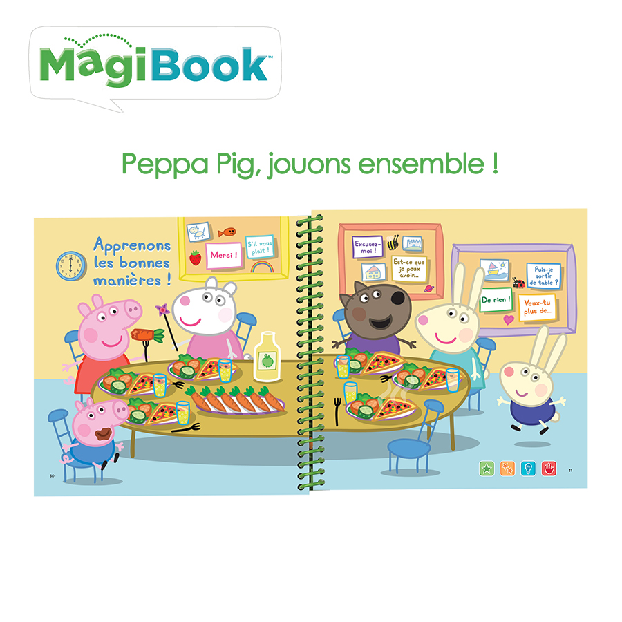 Livre Magibook Peppa Pig Jouons Ensemble Vtech