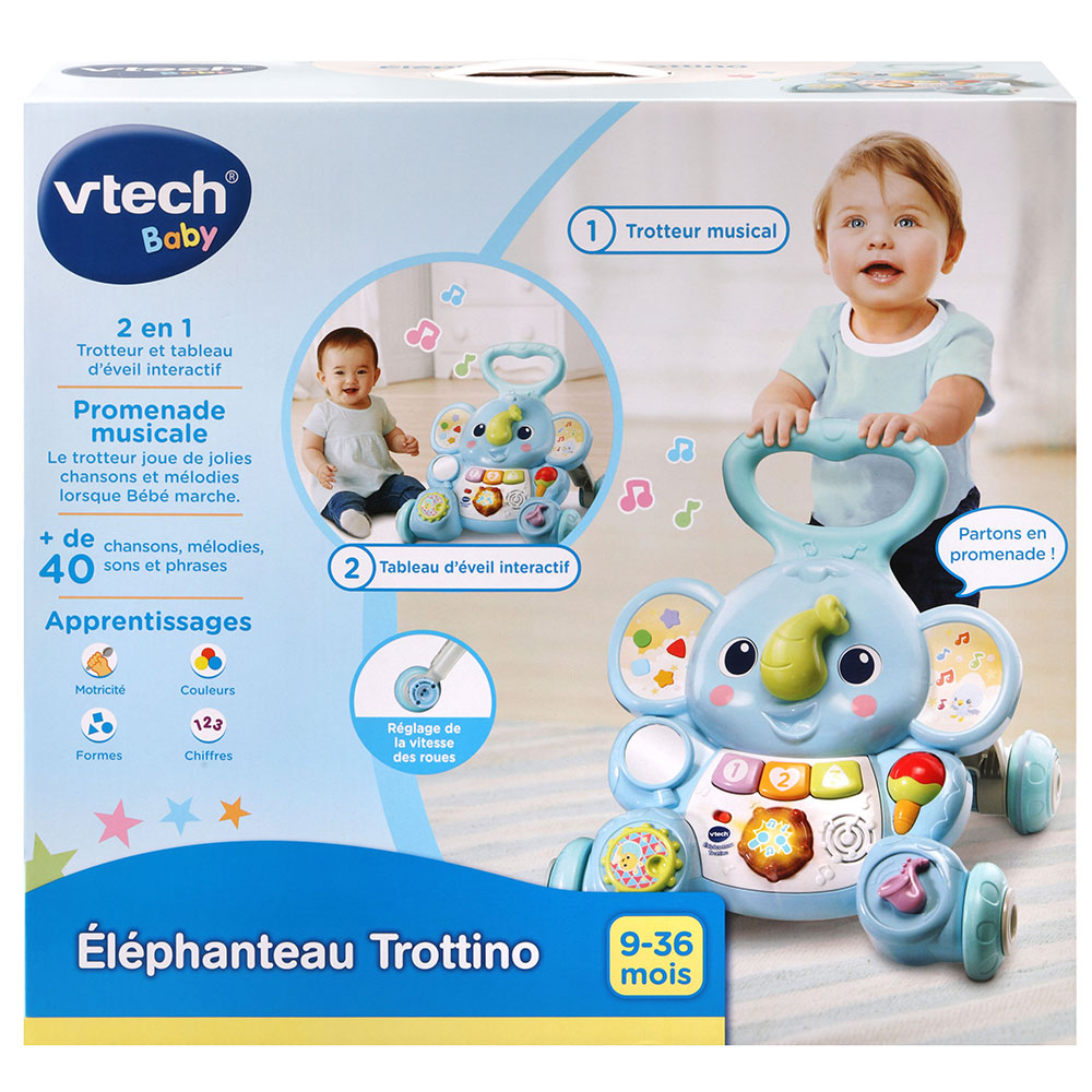 Elephanteau Trottino - Trotteur bébé - VTech