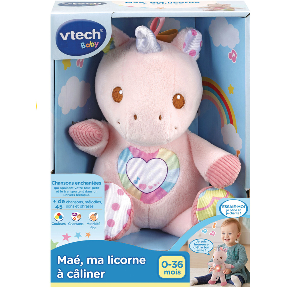 Bébé on sale licorne peluche