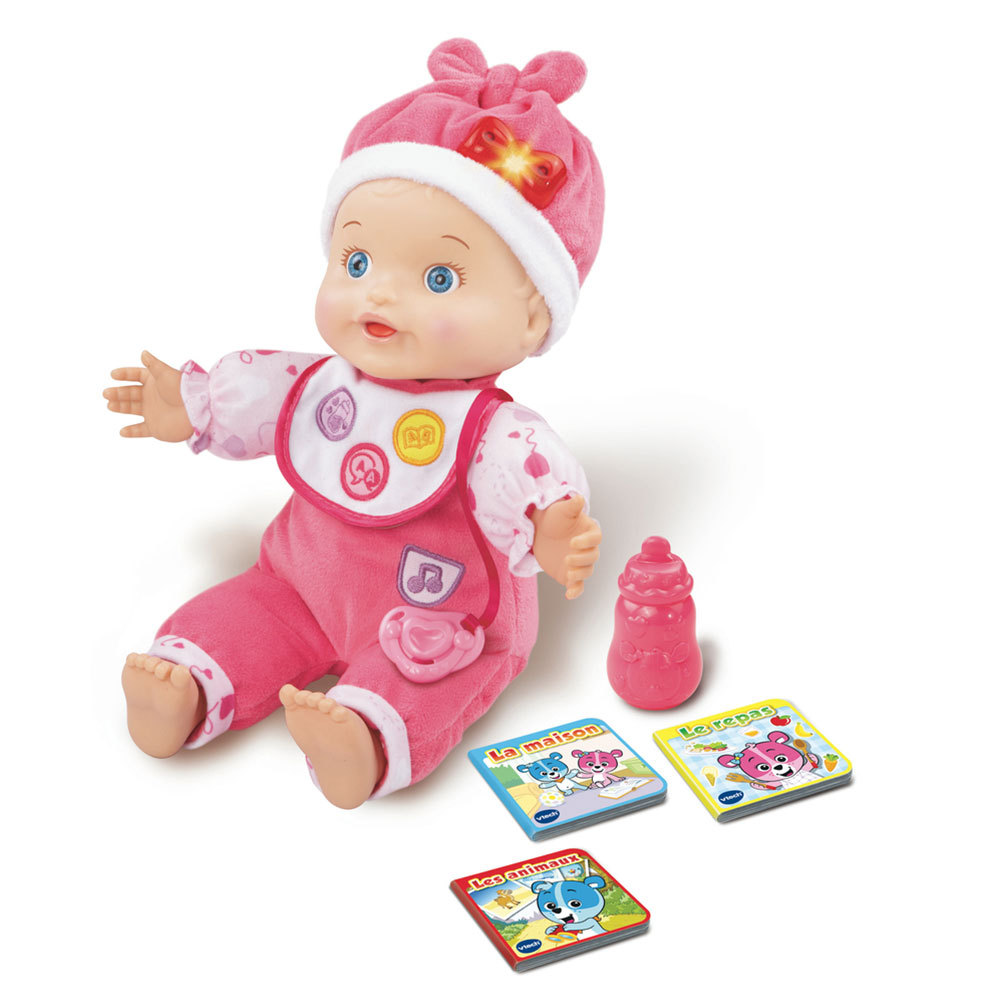Mon Bebe Apprend A Parler Poupee Interactive Little Love Vtech Jouets Mon Bebe Apprend A Parler Poupee Interactive Little Love Vtech Jouets