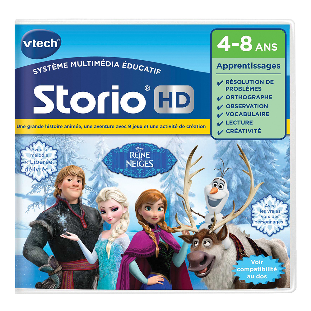 Jeu Storio Hd La Reine Des Neiges Jeu Tablette Vtech Jeu Storio Hd La Reine Des Neiges Jeu Tablette Vtech