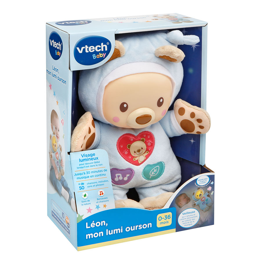 Peluche Veilleuse Leon Mon Lumi Ourson Vtech Jouets Peluche Veilleuse Leon Mon Lumi Ourson Vtech Jouets