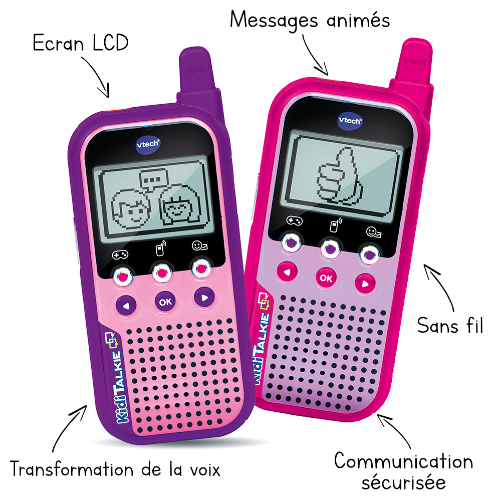 Omnium - Talkie Walkie pour Enfants - Adultes - Talkie Walkie - 3 pièces - Porté Omnium - Talkie Walkie pour Enfants - Adultes - Talkie Walkie - 3 pièces - Porté