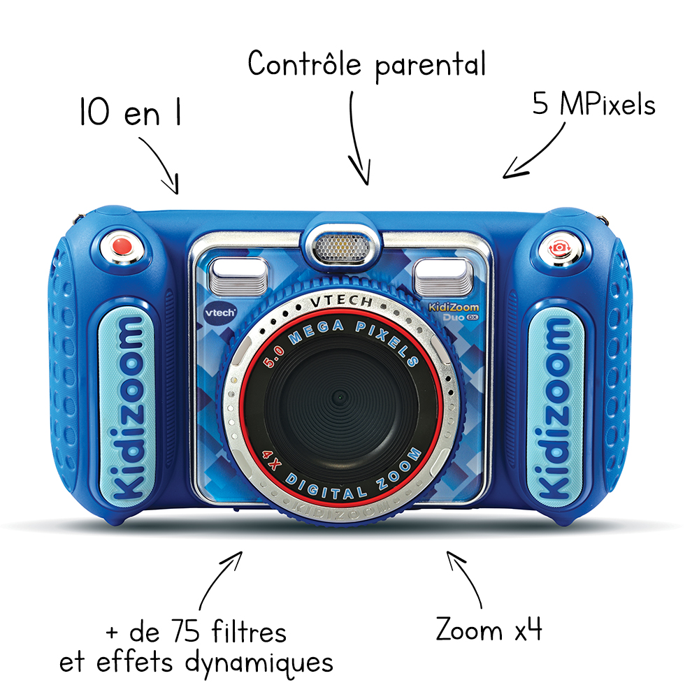 VTECH Kidizoom appareil photo Case Bleu Nouveau Dur 100% Officiel 