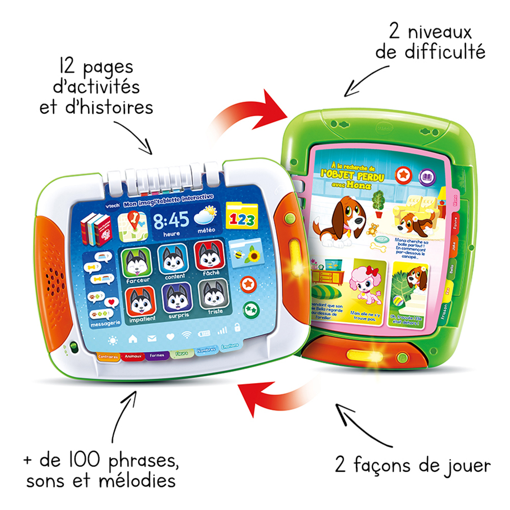 Mon Imagi Tablette Interactive Tablette Bebe Vtech Mon Imagi Tablette Interactive Tablette Bebe Vtech