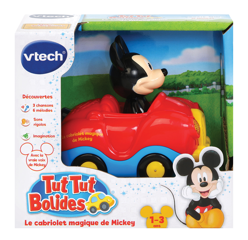 VTech - Tut Tut Bolides Disney, Le Monde Enchanté de Minnie avec