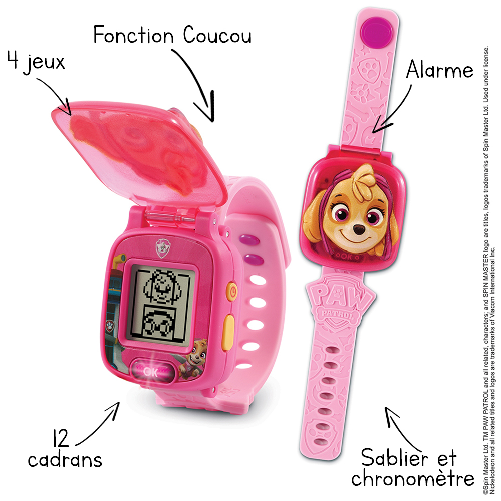 VTech Jouet Pat Patrouille Montre jeu interactive de Stella