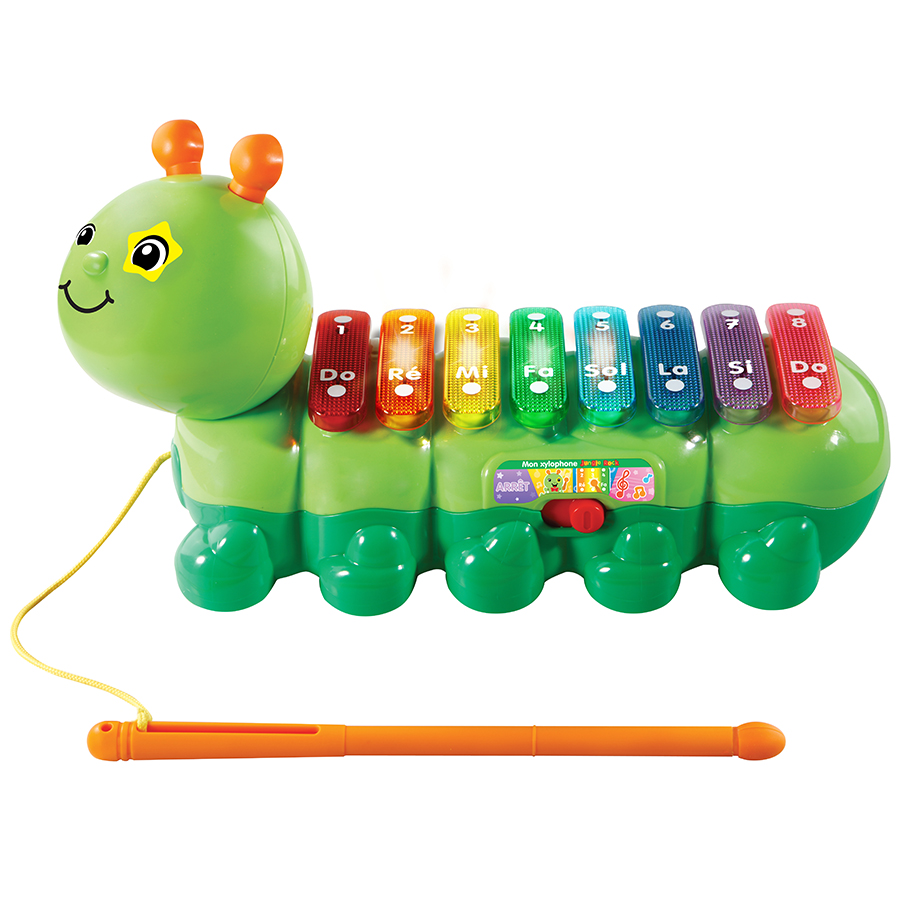 Chenille lumineuse, jouets 1er age
