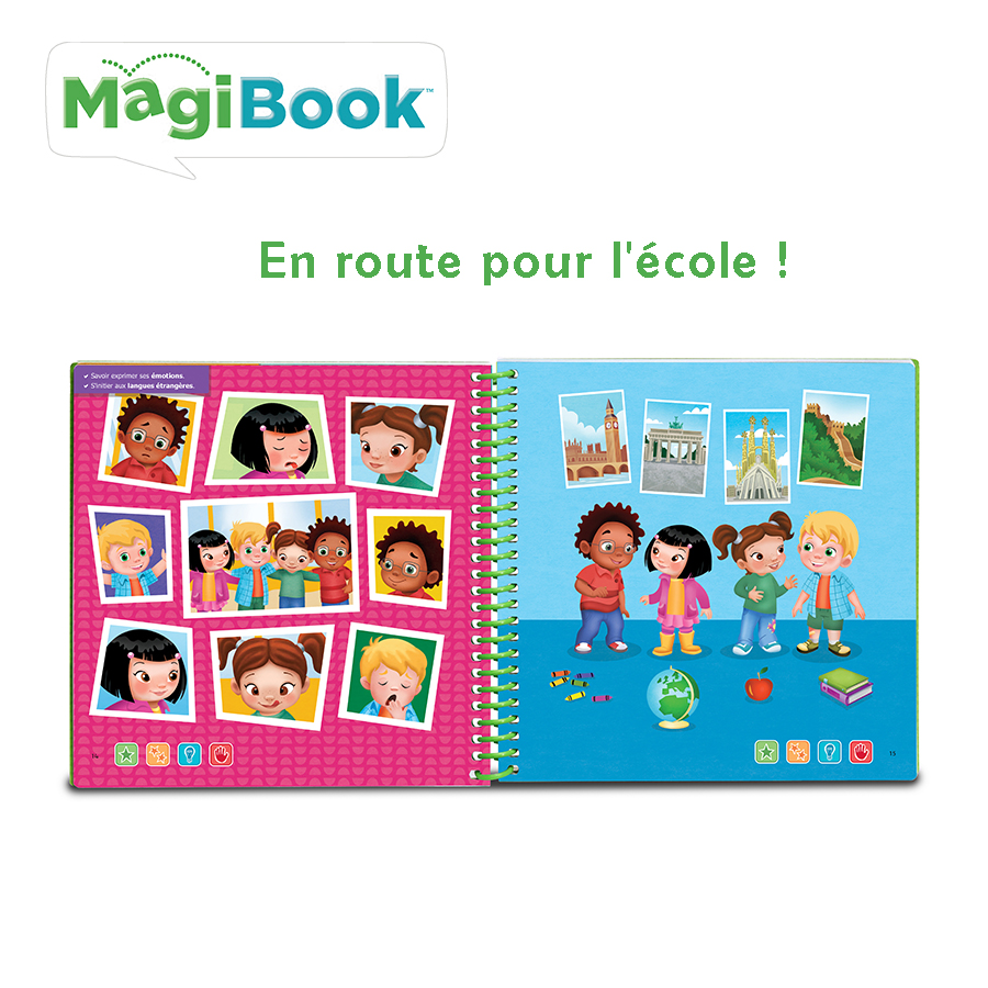 Livre Interactif Magibook - VTECH - Je Découvre L'École Maternelle