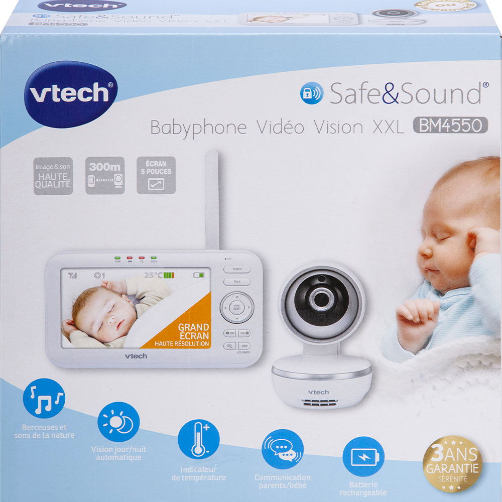 Babyphone caméra haute définition Safe & Sound VTech