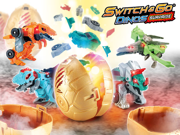 Petits Switch and Go Dinos assortis VTech : King Jouet, Les autres