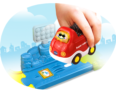 VTech - TutTut Bolides Pack of 3 Cars with Surprise Button, Walkie The  Taxi, Simoneta The Van and Nina Ambulance, ESP Version