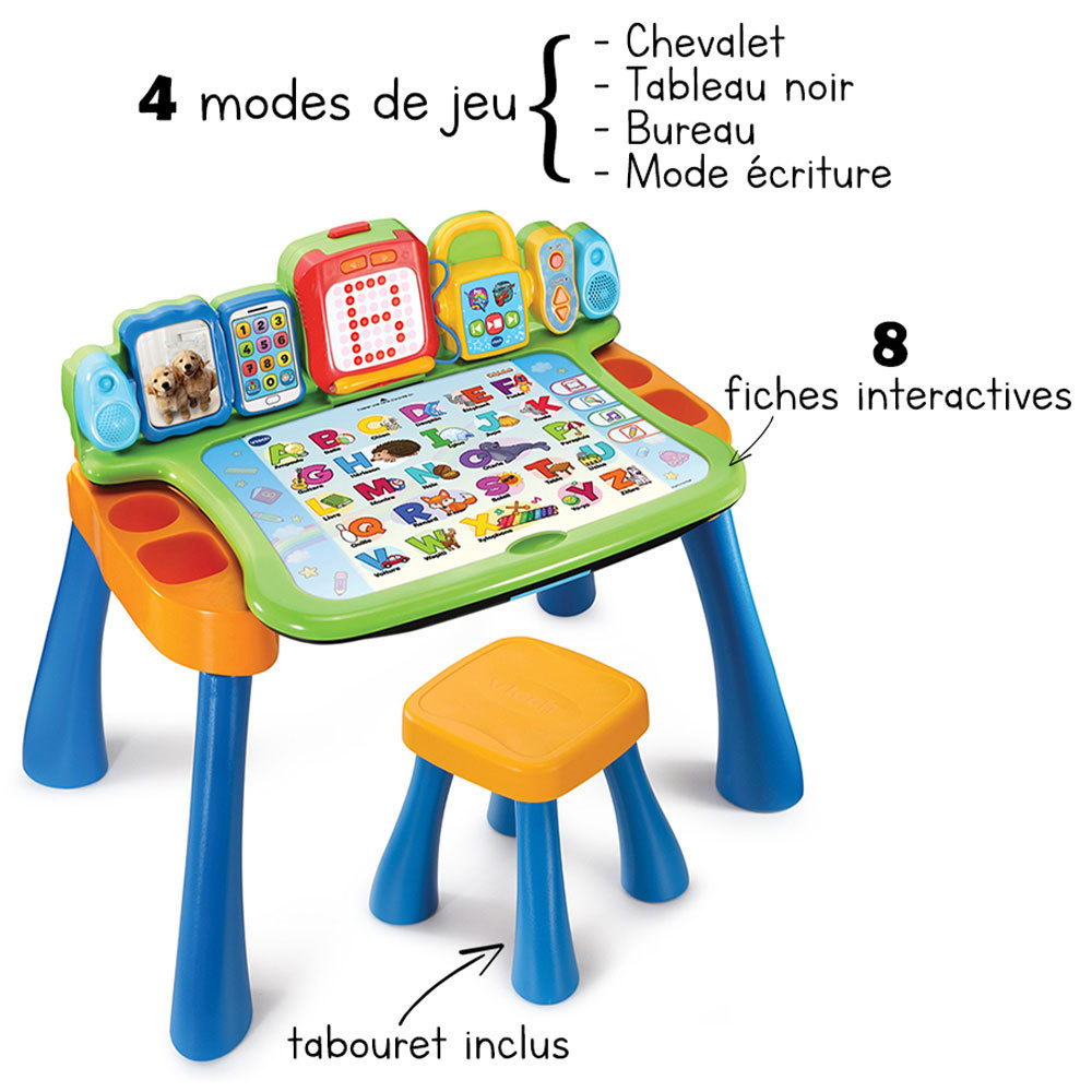 Magi Bureau Interactif 4 En 1 Mixte Chevalet Interactif Vtech Magi Bureau Interactif 4 En 1 Mixte Chevalet Interactif Vtech