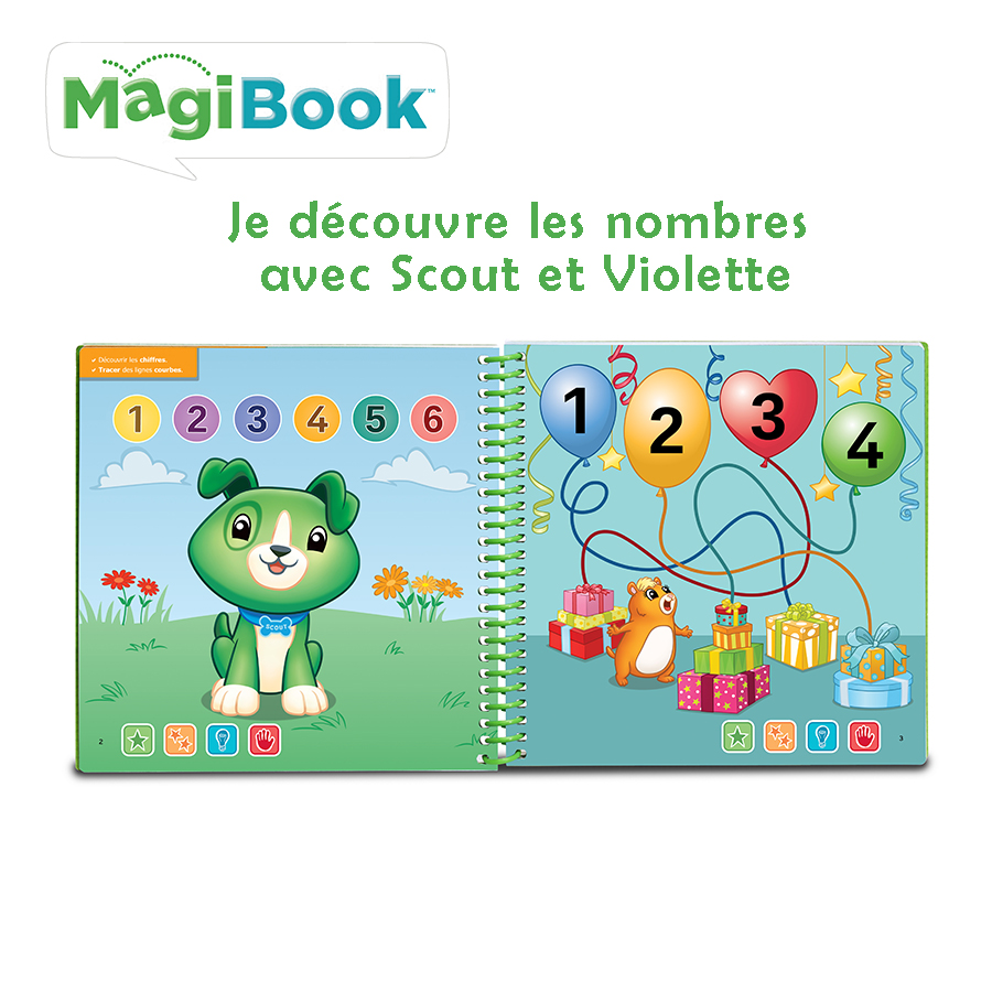 vtech MagiBook J'apprends les formes et les couleurs, Français