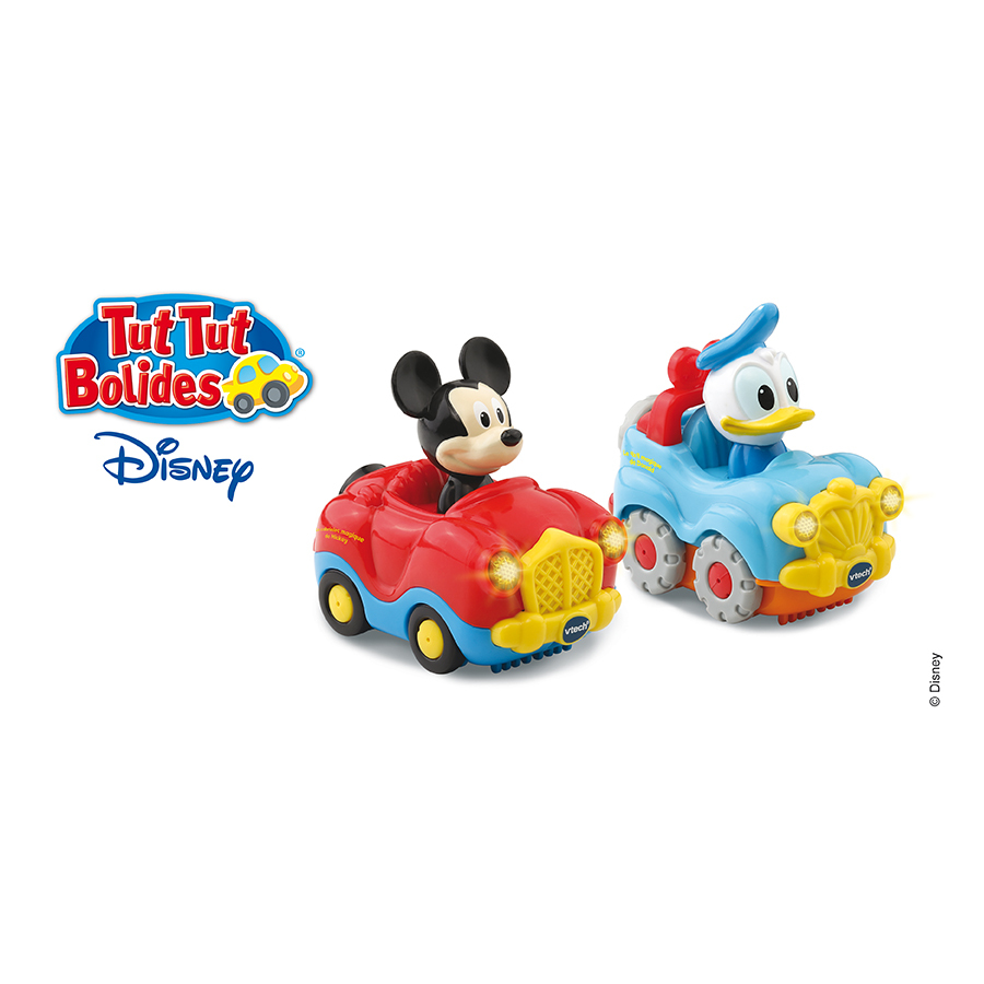 Mickey et Donald - Coffret duo - Tut-Tut-Bolides - voiture enfant