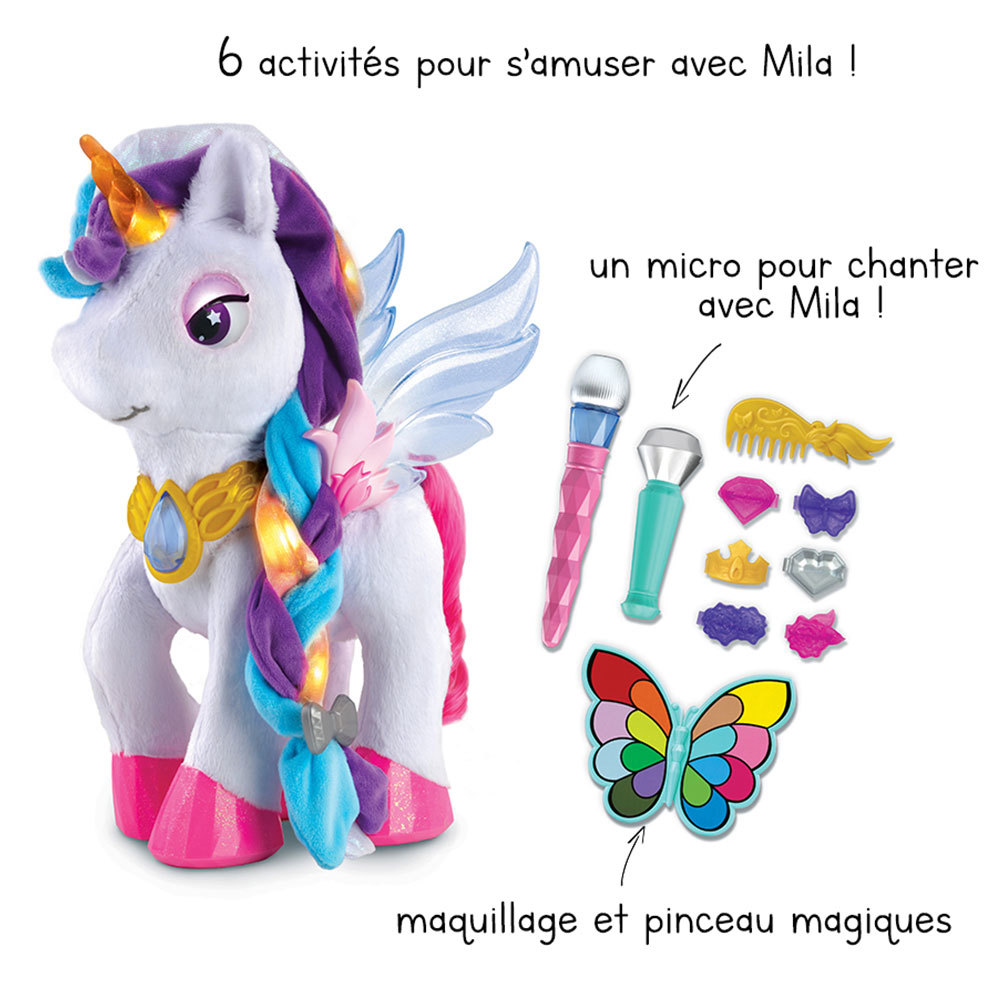 Mila Ma Licorne Maquillage Magique Licorne Interactive Vtech Mila Ma Licorne Maquillage Magique Licorne Interactive Vtech