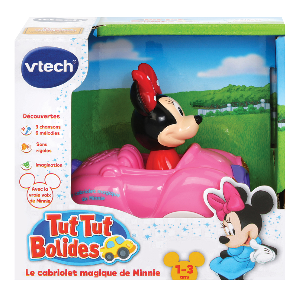 Vtech - VTECH - Tut Tut Bolides Mickey - Coffret Duo - Cabriolet de Minnie  - Jeux d'éveil - Rue du Commerce