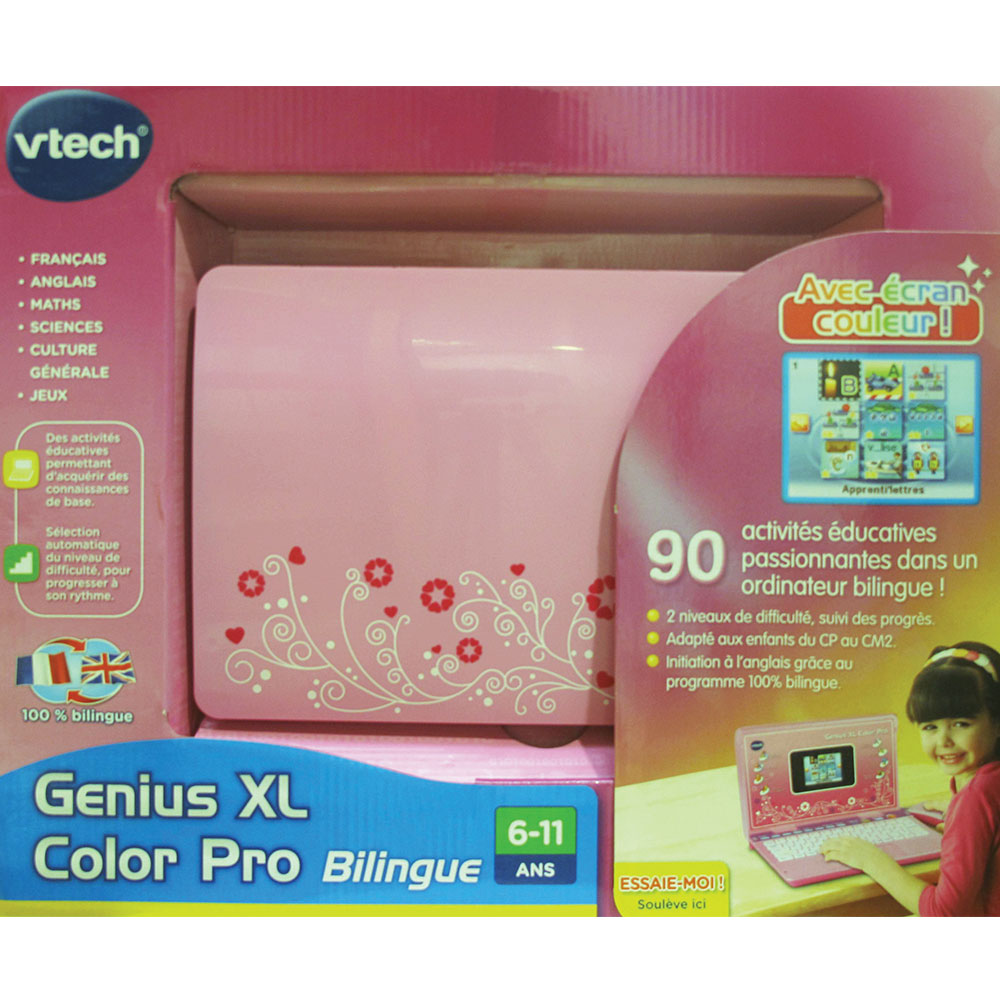 Genius xl color tablette rose uni Vtech
