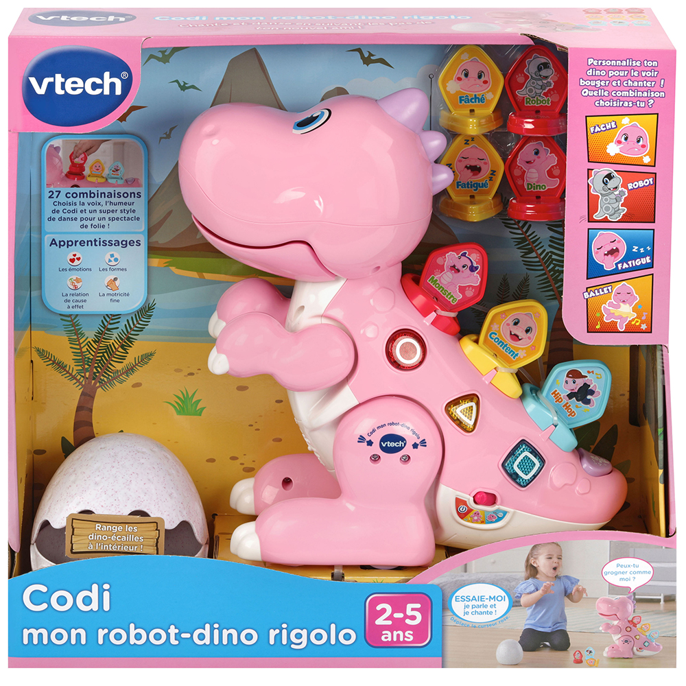 codi robot dino vtech