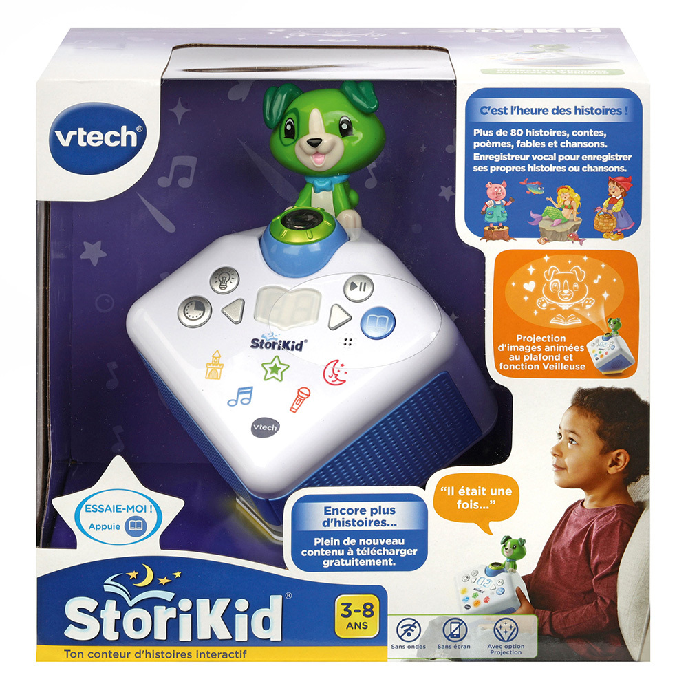 VTech - StoriKid - Boîte à histoires interactive