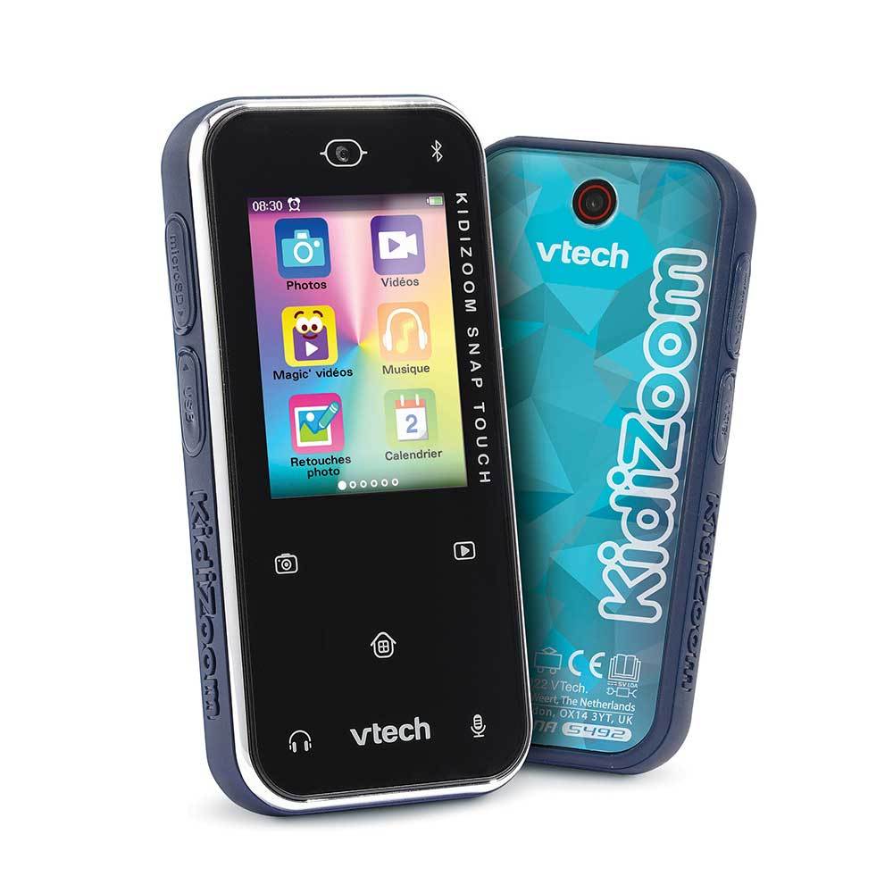 VTech - Appareil photo portable enfant - Kidizoom Snap Touch Bleu