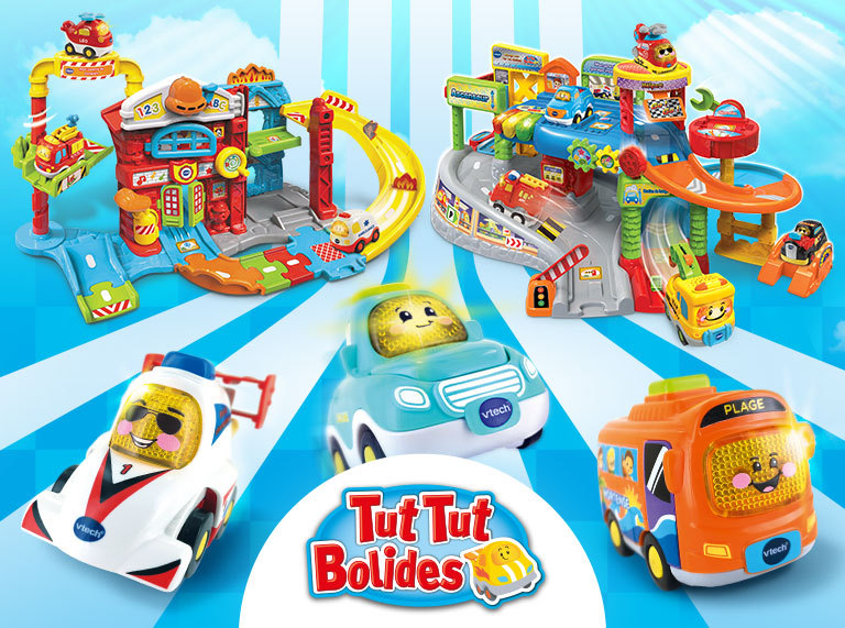 VTech - Tut TuT Bolides - Petites voitures parlantes