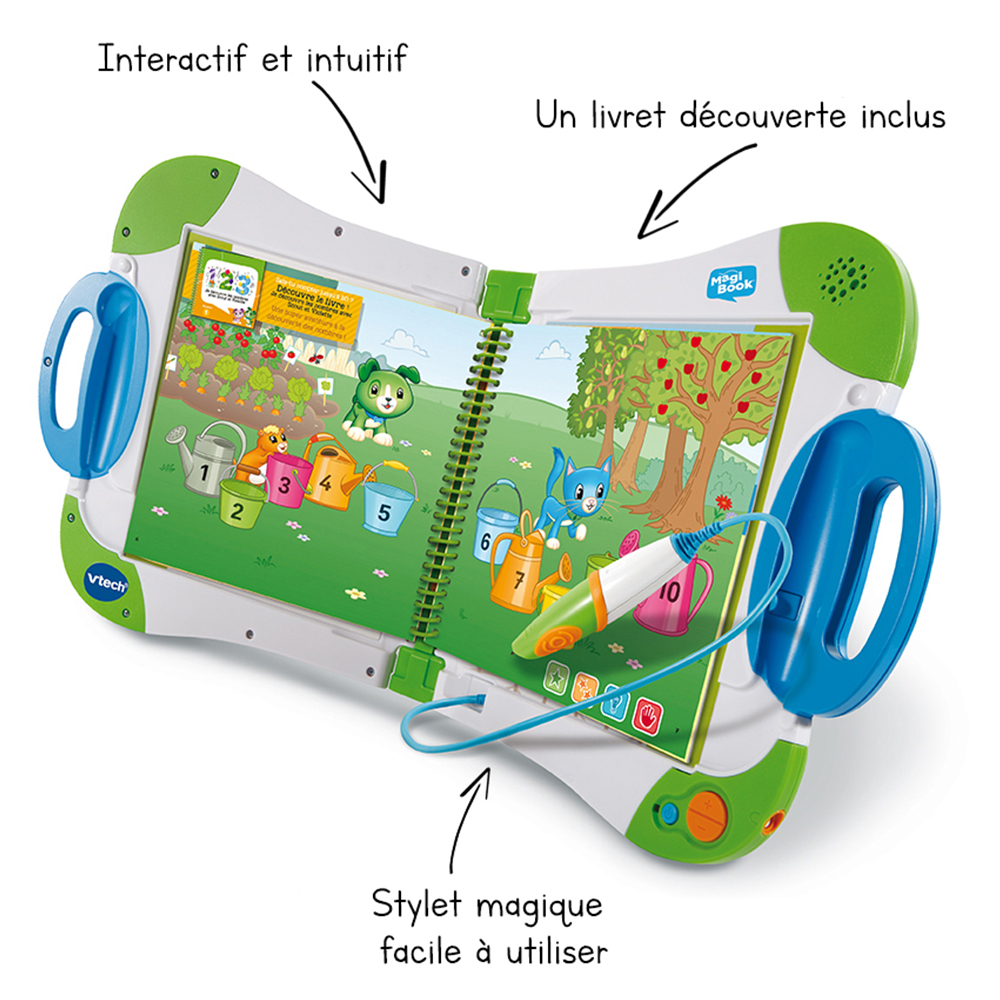 MagiBook v2, [NOUVEAU] 💬 Découvrez MagiBook v2, la version 2021 avec un  nouveau design de notre jouet star MagiBook, système interactif et  évolutif. Votre enfant, By VTech Jouets