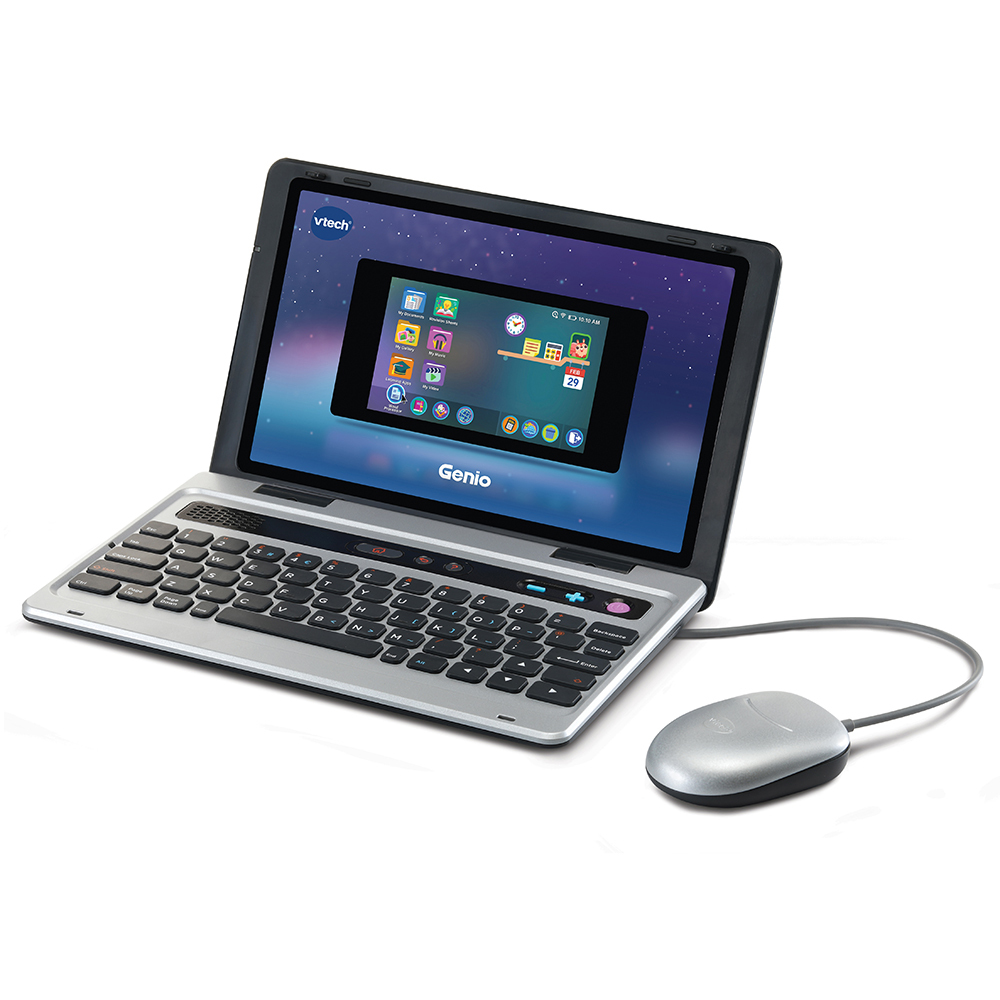 VTech - Genio mi primer portátil, ordenador infantil para niños