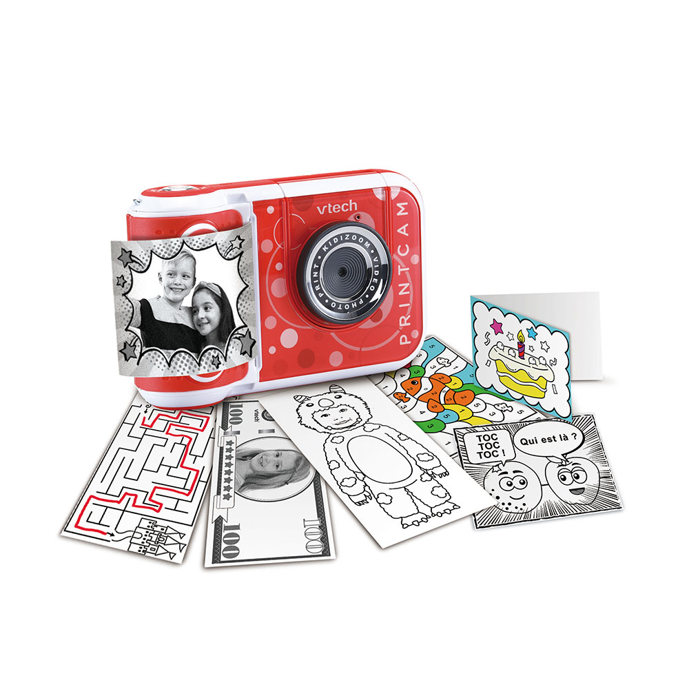 10 rouleaux de papier d'impression pour appareil photo pour enfants, papier  thermique d'impression instantanée, papier de recharge pour appareil photo pour  enfants