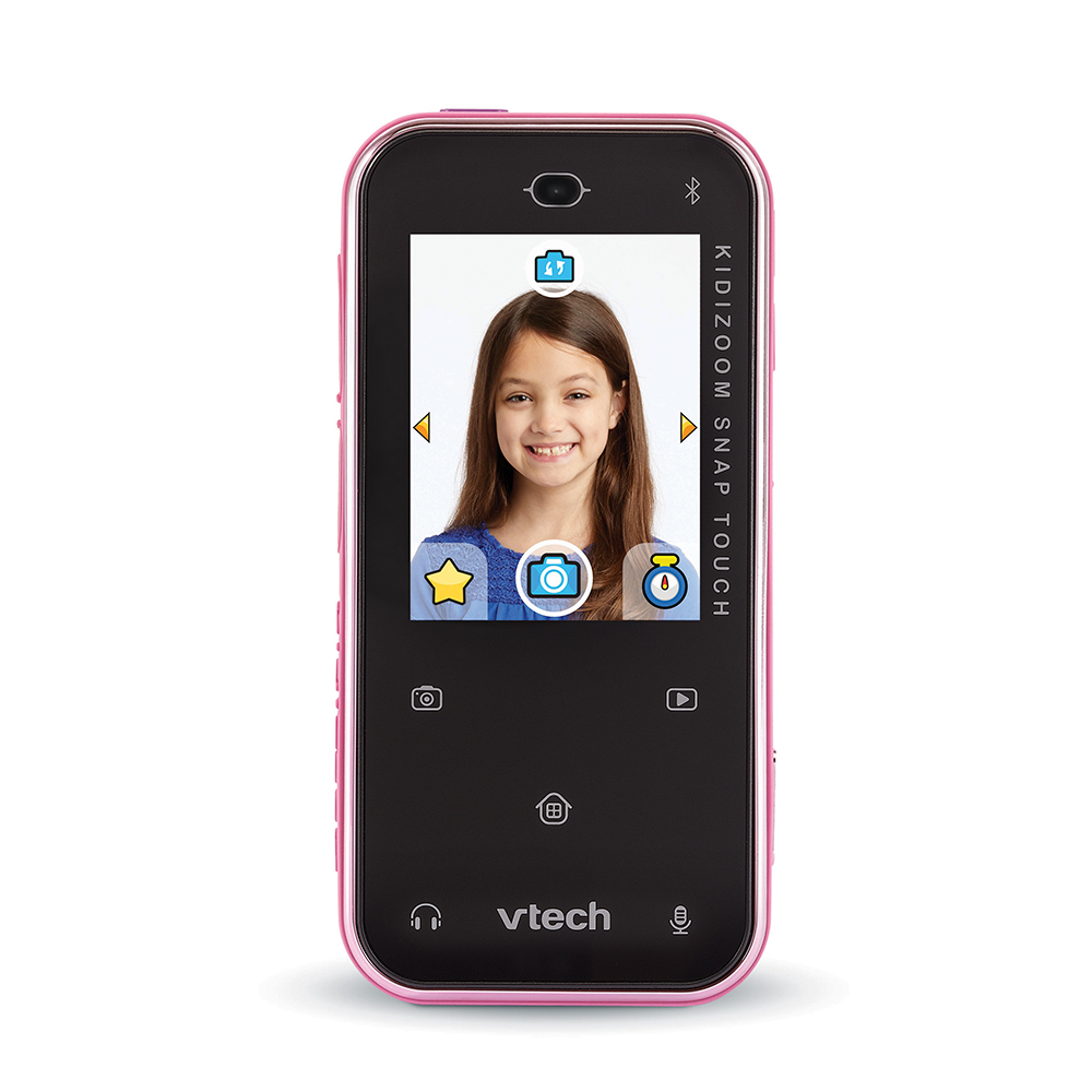 Vtech - kidizoom snap touch rose - appareil photo enfant VT3417765492556 -  Conforama