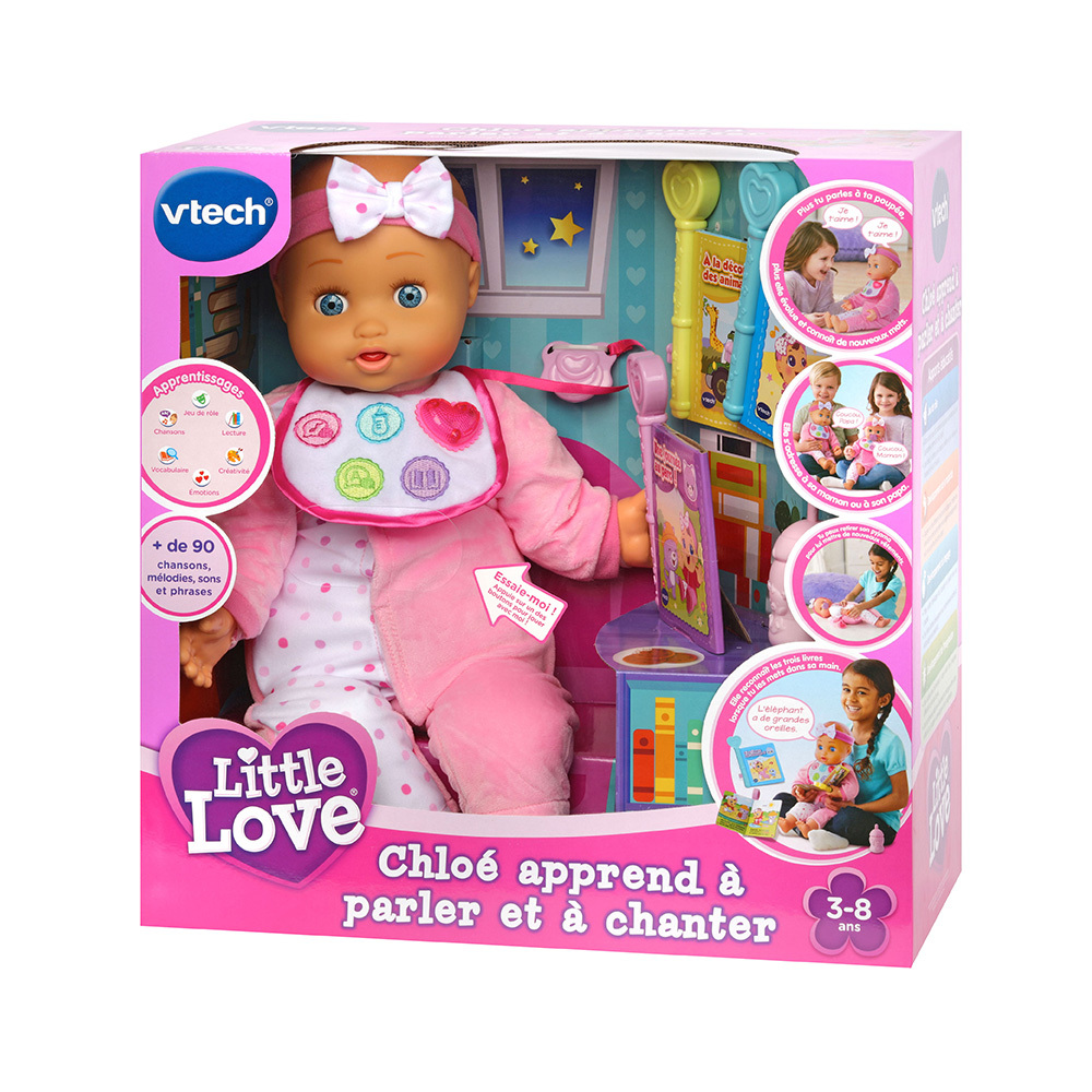 Chloe Apprend A Parler Et A Chanter Poupee Interactive Vtech Chloe Apprend A Parler Et A Chanter Poupee Interactive Vtech